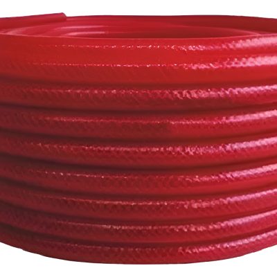 Manguera Presion Aire Dep Roja 8mm 5/16 Rollo X 25mts Comp