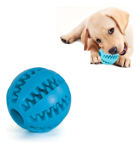 Juguete Mordillo Perros Pelota Porta Alimento Premium 6cm - Image 23