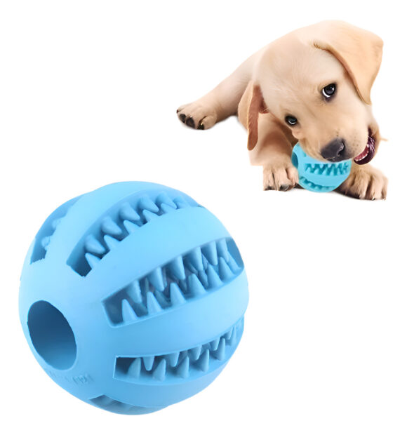 Juguete Mordillo Perros Pelota Porta Alimento Premium 7cm - Image 7