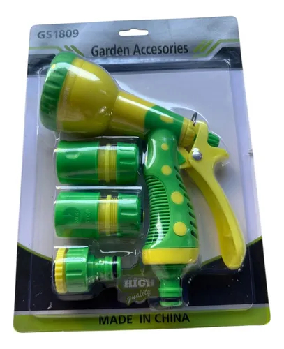 Pistola Riego Multivia + Acc. Acople Rapido + Porta Manguera - Image 6