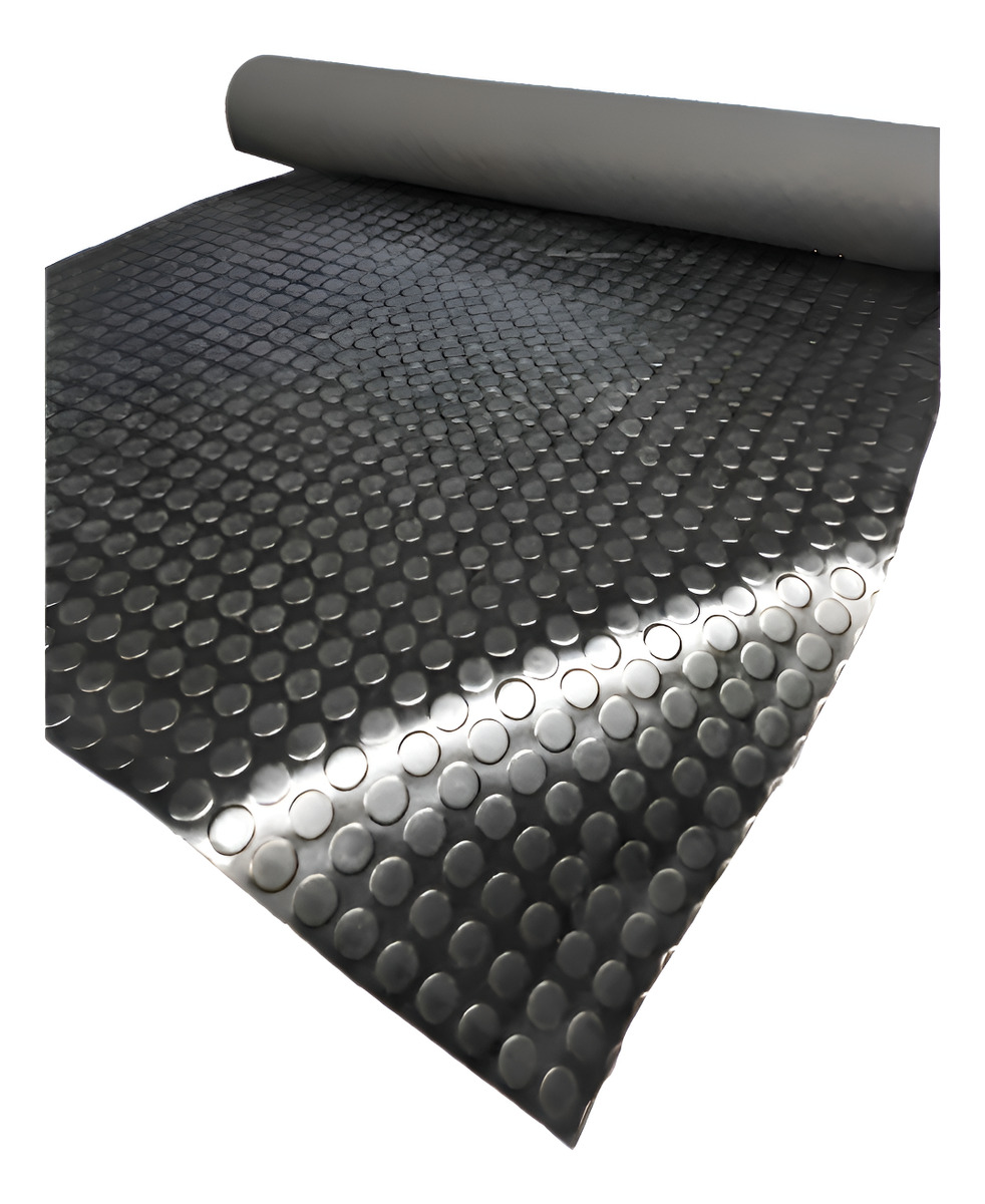Piso De Goma/pvc Moneda 3mm Rollo Entero 1,20x15mts Gimnasio