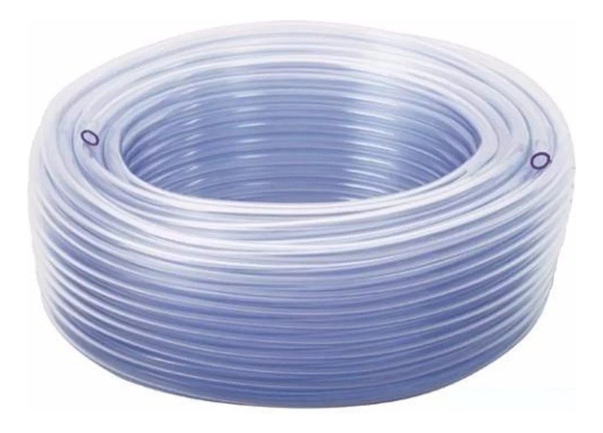 Manguera Tubo Cristal Transparente (5x8mm) 50mts Premium