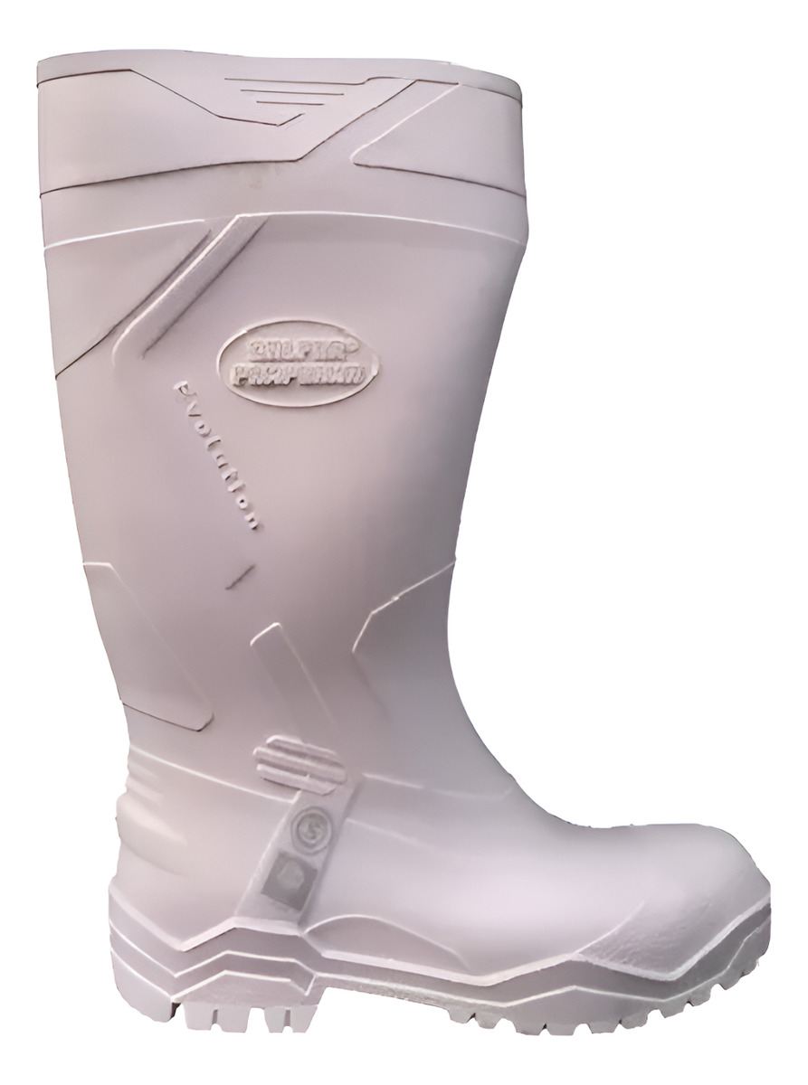 Bota De Goma Calfor Pampeana Frigorífica Blanca - Image 3