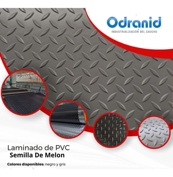 Piso De Goma/pvc Semilla Negro 3mm X 1mt Ancho Alto Transito - Image 4