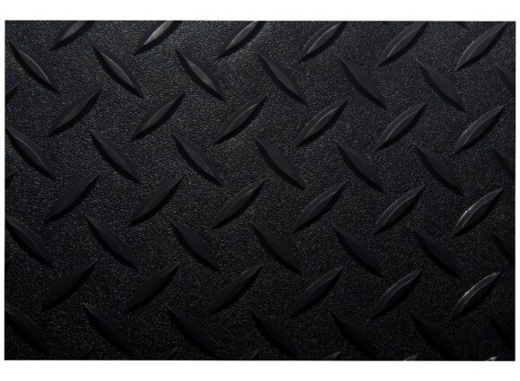 Piso Semilla De Melon Pvc Simil Goma Alto T 1.2mm Negro 15m2 - Image 2