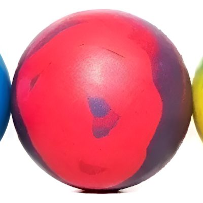Pelota De Goma Caucho Maciza Para Perros 7.5 Cm X 12unidades