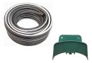 Manguera Riego 1/2 X 25m Anticolapsable Trenzada + Portamang