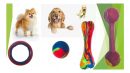 Kit Combo Juguetes De Goma Perros Chicos Mascotas