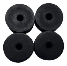 Taco De Goma Carrocería 65mm X 35mm X 14mm Art 1751 (x4unid) - Image 3