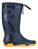 Bota De Lluvia Náutica Marine Calfor Pampeana Cuello Cordon