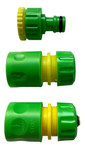 Pistola De Riego + Accesorios Conectores Acople Rapido - Image 4