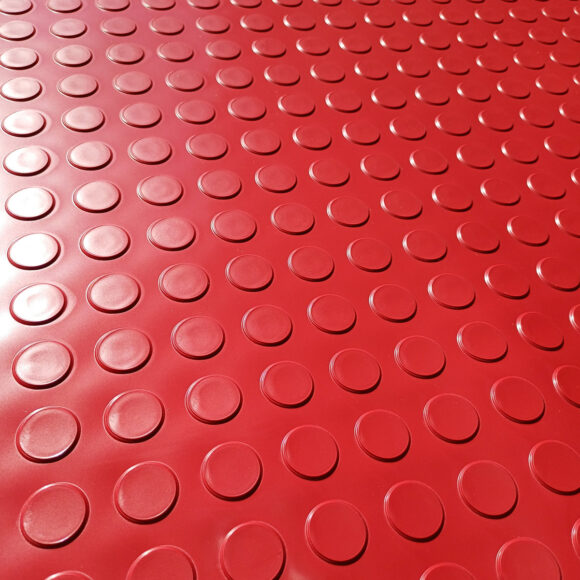 Piso Goma/pvc Moneda Verde Azul Rojo 3mm Rollo Entero 1x15mt - Image 4