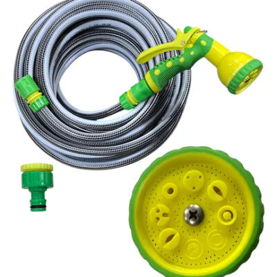 Manguera Riego Anticolapsable Reforzada 1/2 X 15mts Multivia