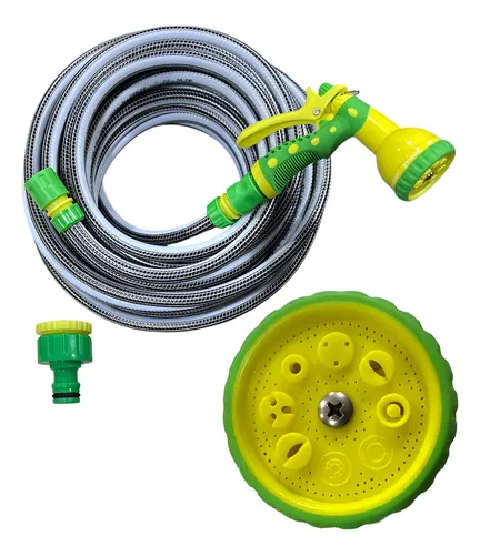 Manguera Riego Anticolapsable Reforzada 1/2 X 15mts Multivia