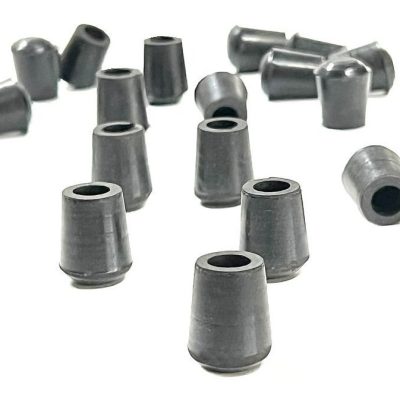 Regatones De Goma De 6mm Pack X 100 Unidades