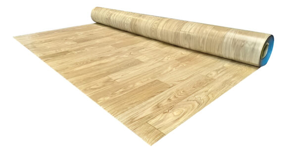 Piso Vinílico Simil Goma Madera Rollo X 10m2 Espesor 1.2mm - Image 4