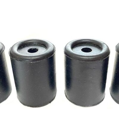 Tope De Goma Puerta Pack 4 Unidades 29 X 40 X 6mm (cod 771)