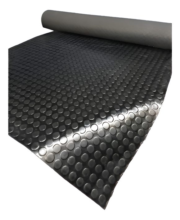 Piso De Goma/pvc Moneda 3mm 1mt X 15mt (rollo Entero)