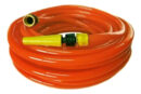Manguera De Riego 1/2 Reforzada Con Accesorios 20 M Super Color Naranja