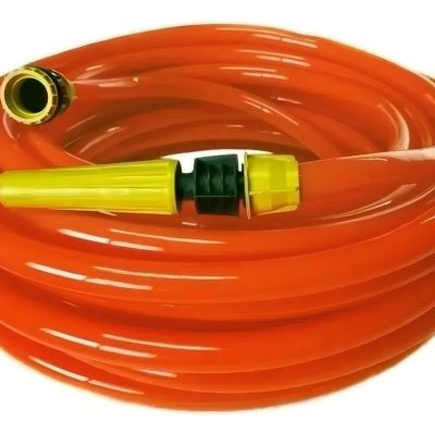 Manguera De Riego 1/2 Reforzada Con Accesorios 20 M Super Color Naranja