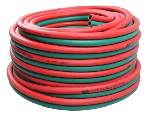 Manguera Dupla Doble Soldar 8/8 Oxig Y Acetileno 5 Metros - Image 2