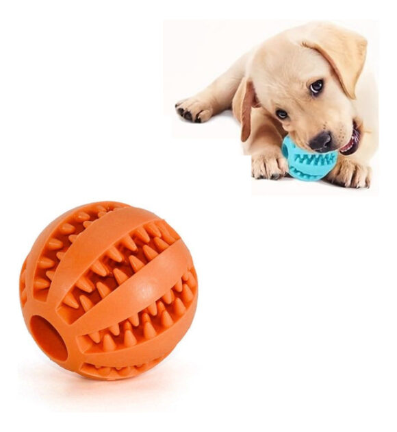 Juguete Mordillo Perros Pelota Porta Alimento Premium 7cm - Image 29
