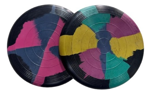 Tejo De Goma Chico + Frisbee De Goma Para Todas Superficies - Image 2