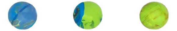 Pelota De Goma Caucho Maciza Para Perros 4 Cm X 3 Unidades