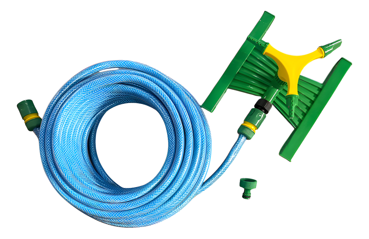 Manguera De Riego 1/2 Reforzada X 20mts + Regador Giratorio