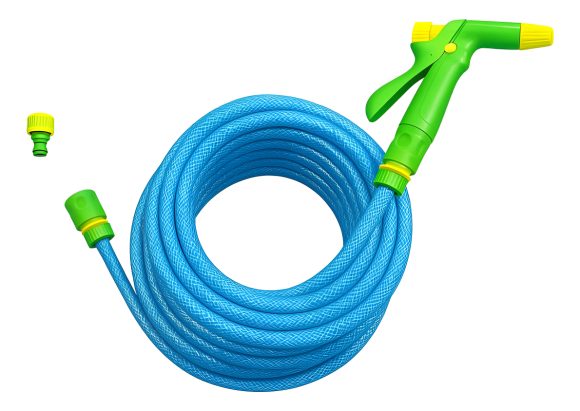 Manguera De Riego 1/2 Reforzada X 30mts + Kit De Accesorios