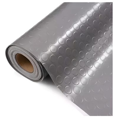 Piso Goma/pvc 100m2 Moneda Gris