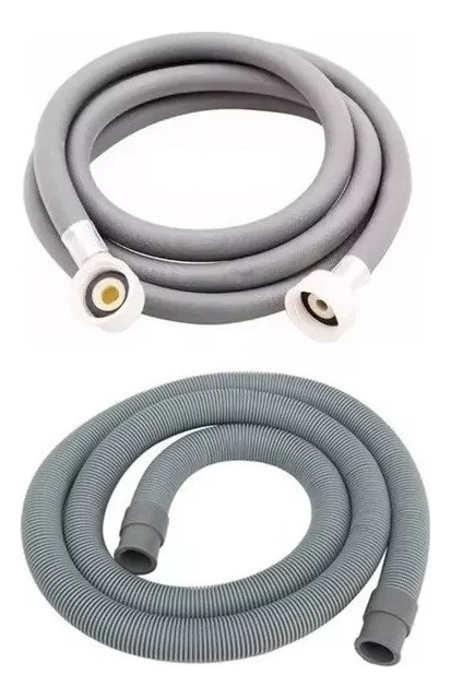 Manguera Flexible Carga Lavarropas 1.50mt + Descarga 1.80mts