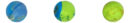 Pelota De Goma Caucho Maciza Para Perros 4 Cm