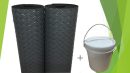 Combo Piso Semilla Gris Simil Goma 7.5m2 + Adhesivo!!