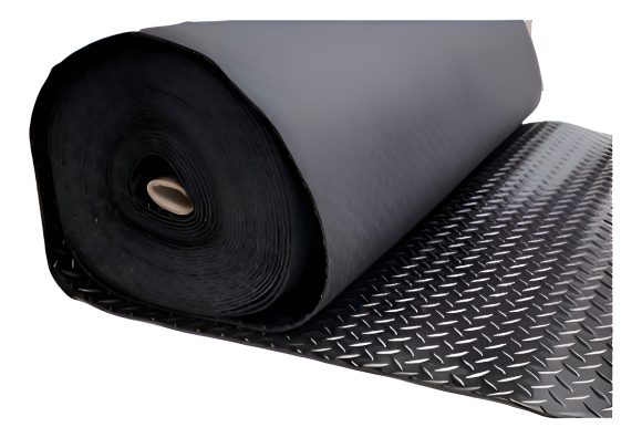 Piso De Goma Semilla Melon Espesor 3 Mm 1mt X 5mts