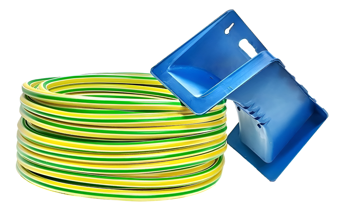 Manguera De Riego 1/2 Pvc Virgen X 25 Mts + Porta Manguera