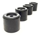 Tope De Goma Puerta Pack 4 Unidades 29 X 29 X 6mm (cod 773)