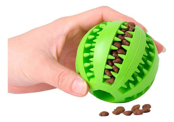 Juguete Mordillo Perros Pelota Porta Alimento Premium 6cm - Image 19