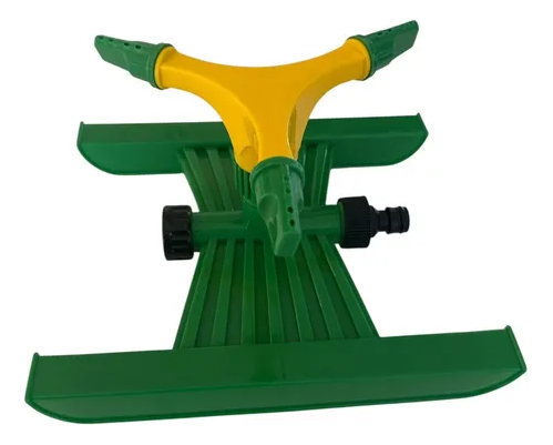 Aspersor 3 Picos Giratorio Con Base Riego Jardin Sapito - Image 2