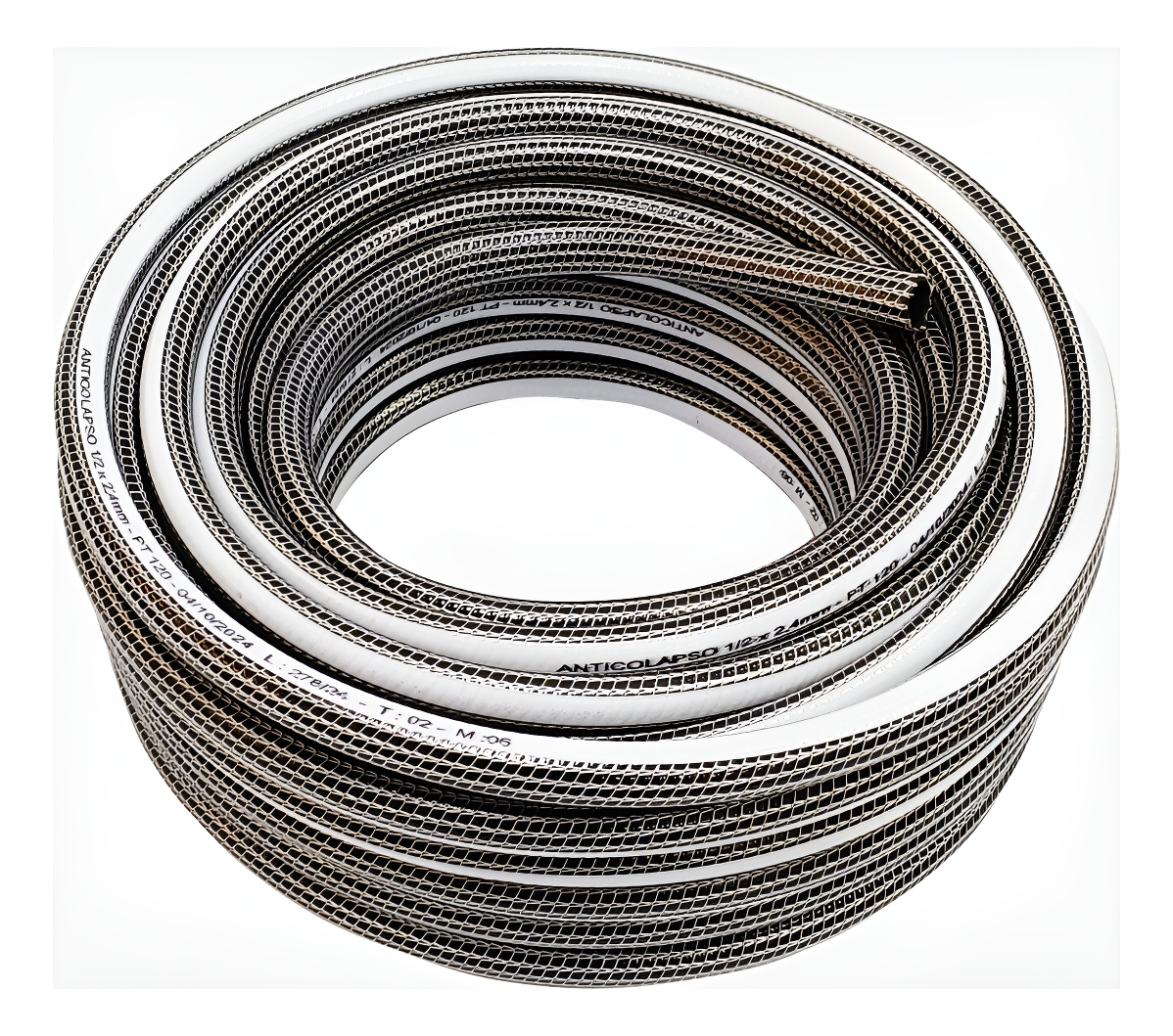 Manguera Riego 1/2 X 20m Anticolapso/antitorcion Trenzada