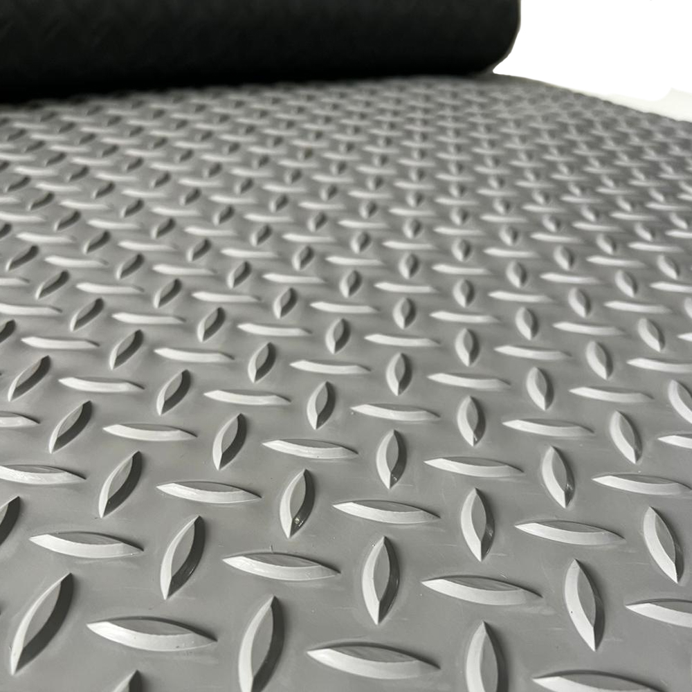 Piso Goma/pvc Semilla Melon Gris 3mm 1,20mts Ancho X M2 - Image 2