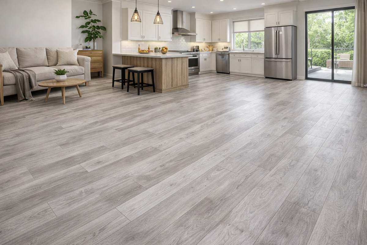 Piso Vinílico Simil Goma Madera Rollo X 10m2 Espesor 1.2mm - Image 2