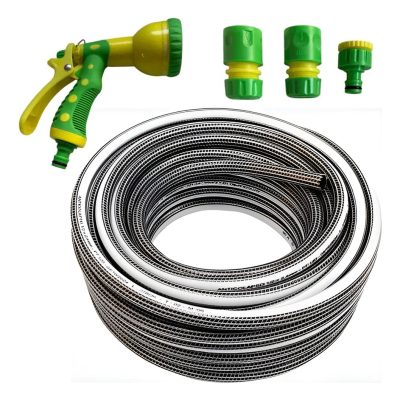 Manguera Riego Anticolapsable Reforzada 1/2 X 25mts Multivia