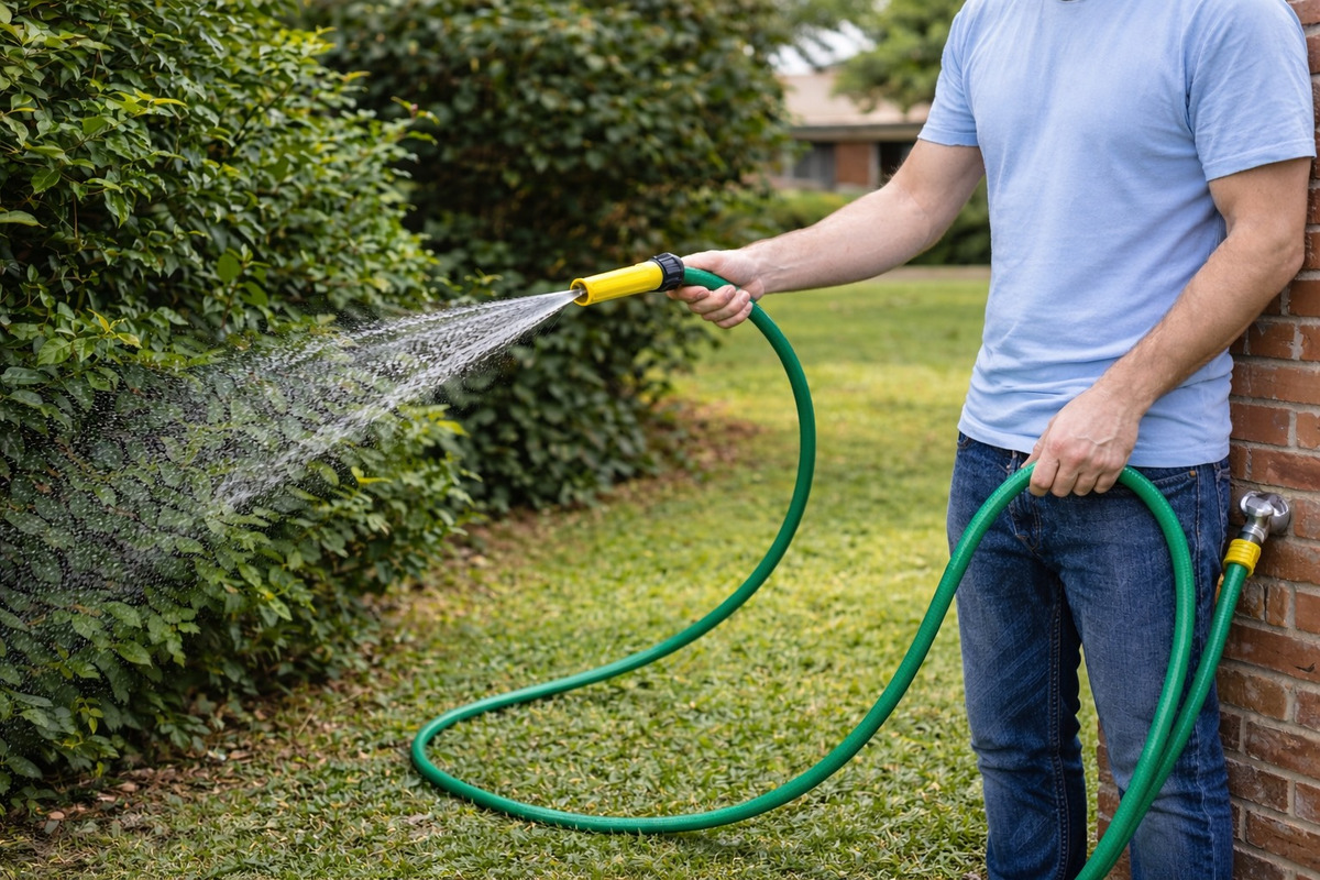 Manguera De Riego Reforzada Con Accesorios 50mts Trenzada - Image 9