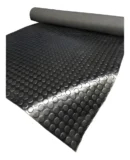 Piso De Goma Moneda 1.40 Ancho  (no Pvc) X Metro Lineal Negro