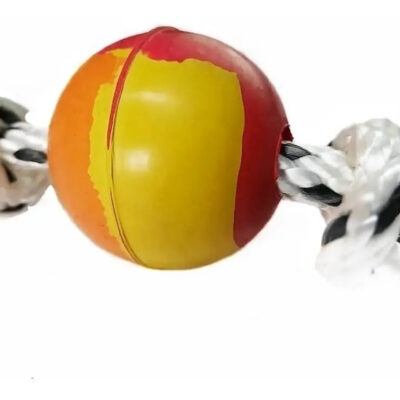 Juguete Para Perros De Goma Soga Nudo Caucho Natural