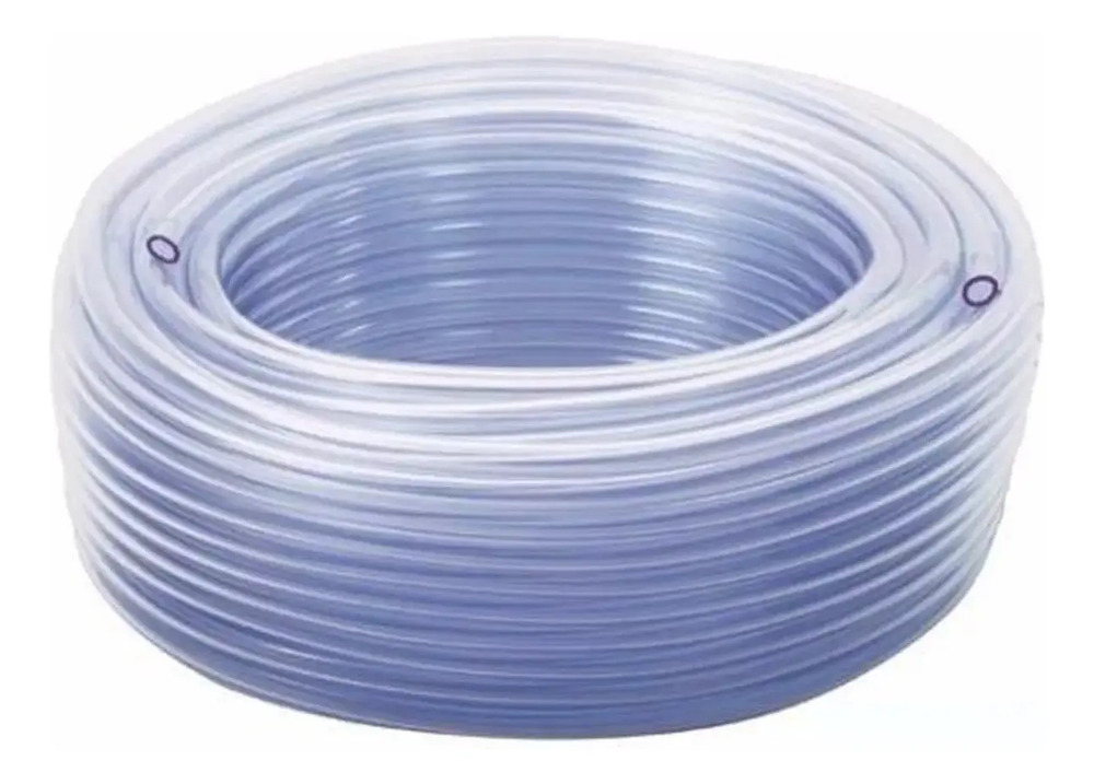 Manguera Tubo Cristal Transparente (5x8mm) 50mts Premium
