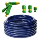Manguera De Riego Trenzada Con Accesorios  1/2  X 20mts Azul