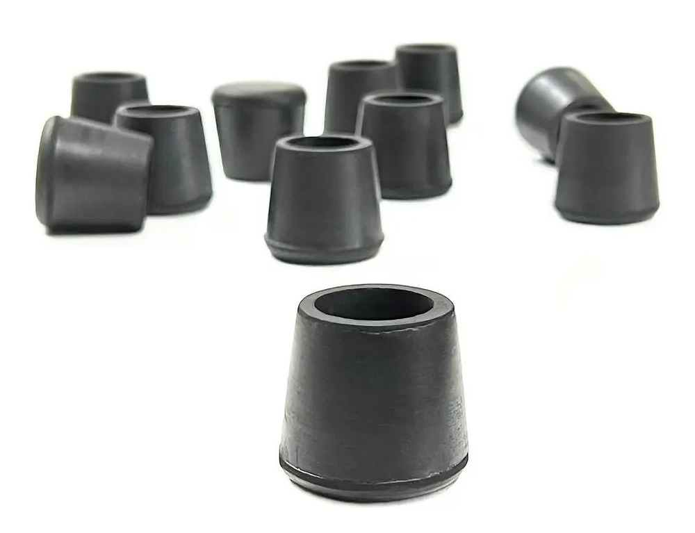 Regatones De Goma De 22mm Pack X 100 Unidades