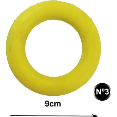 Juguete Para Perro De Goma Mordillo Chico Caucho Natural Multicolores